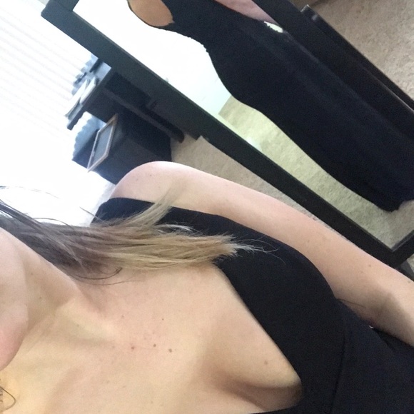 Ball/ Prom black dress - Picture 3 of 5